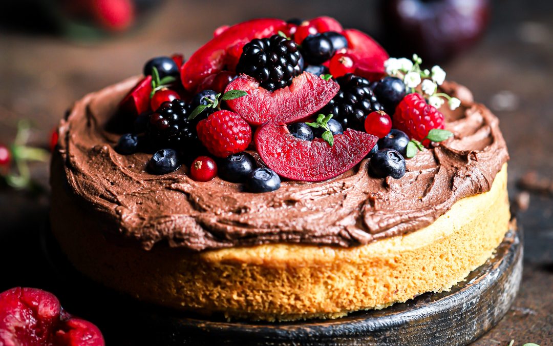 Vegan Plum Sponge