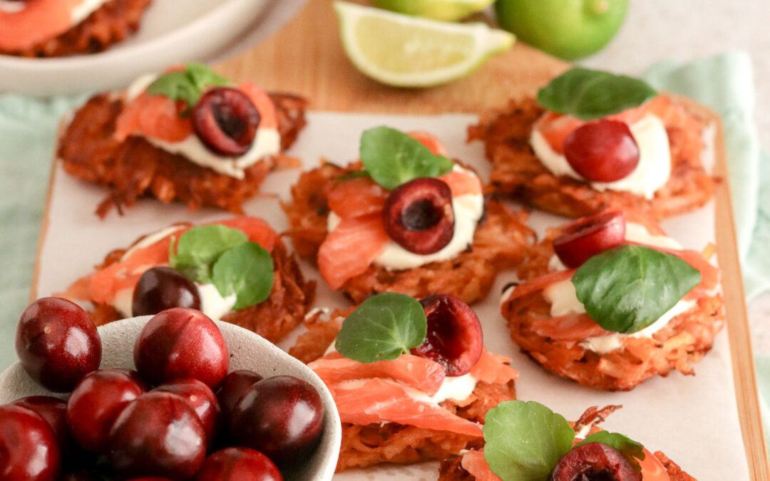 Cherry Cured Salmon Gravlax